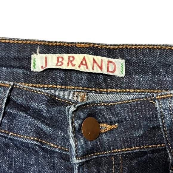 J Brand Curvy Fit Cigarette Leg Jeans Dark Wash Size 32 - Picture 5 of 9